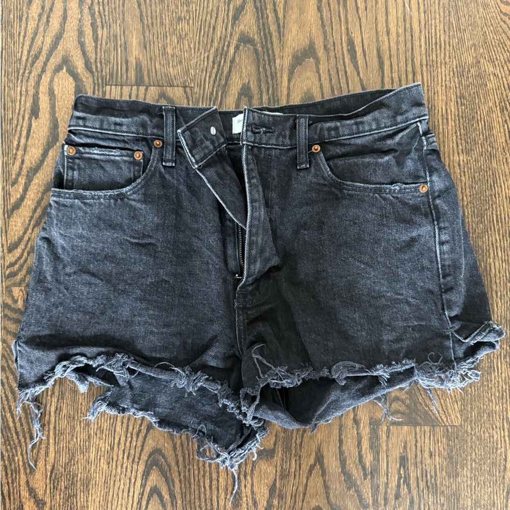Abercrombie & Fitch Charcoal Jean Shorts
